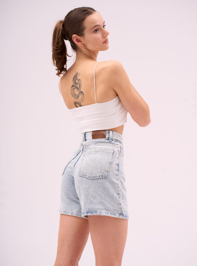 mini jeans light blue