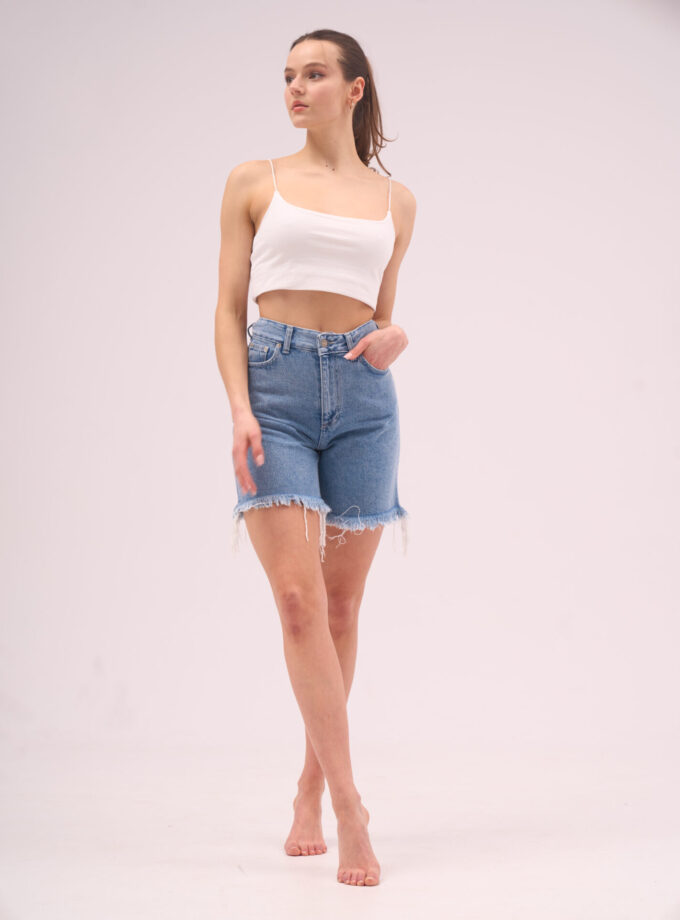 raw mini jeans blue