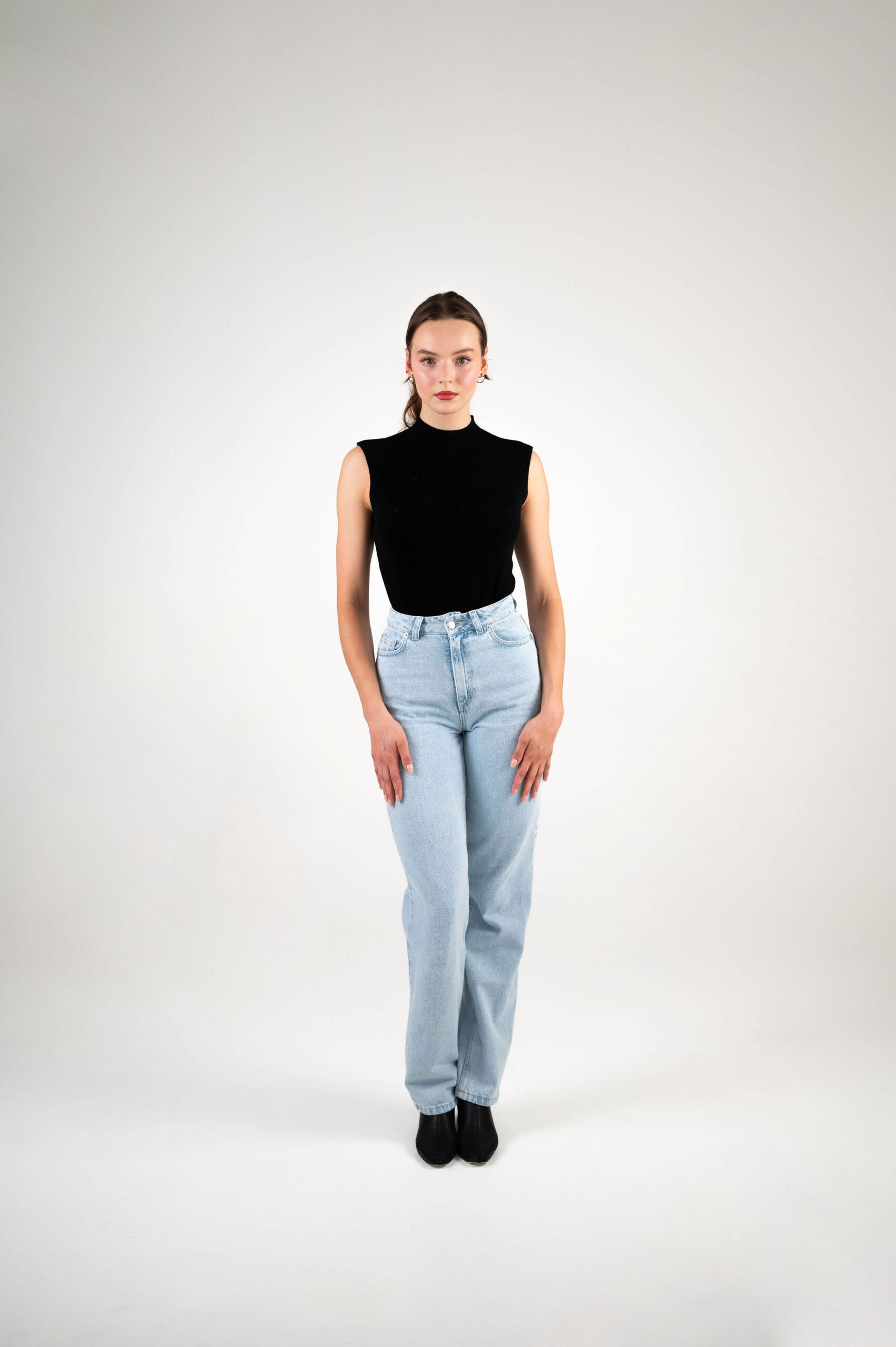 straight jeans light blue beranistore