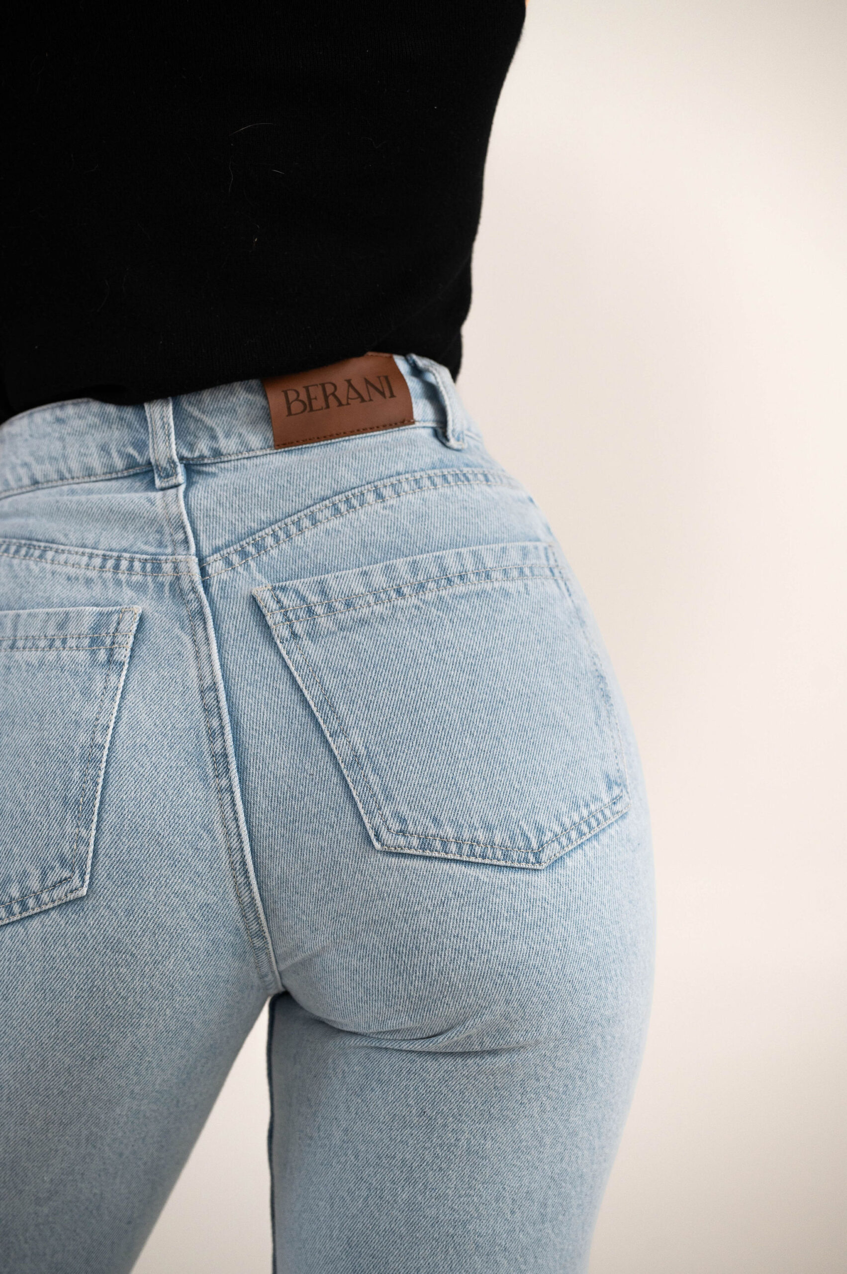 straight jeans light blue beranistore