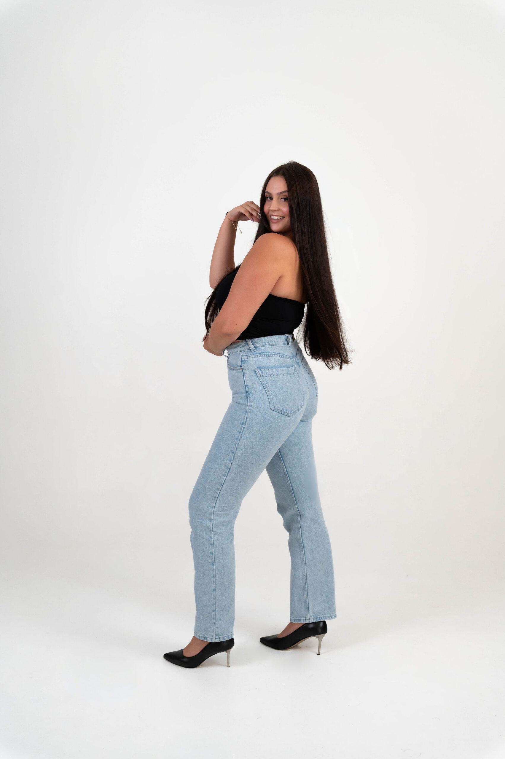 straight jeans light blue beranistore