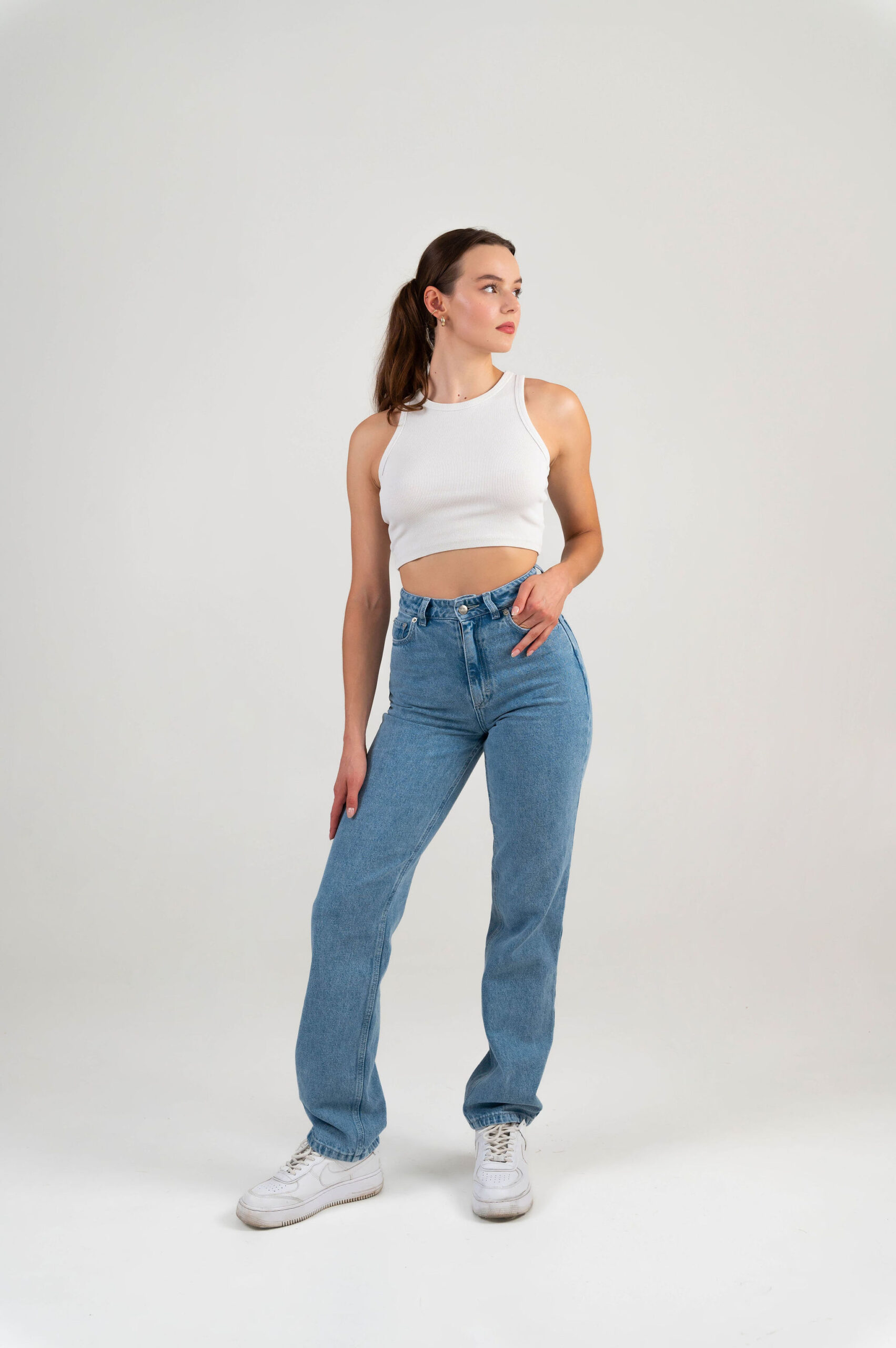 straight jeans blue beranistore