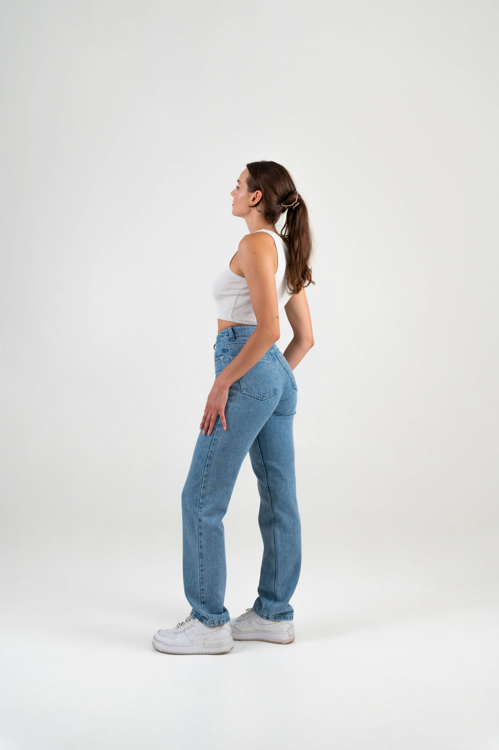 straight jeans blue beranistore