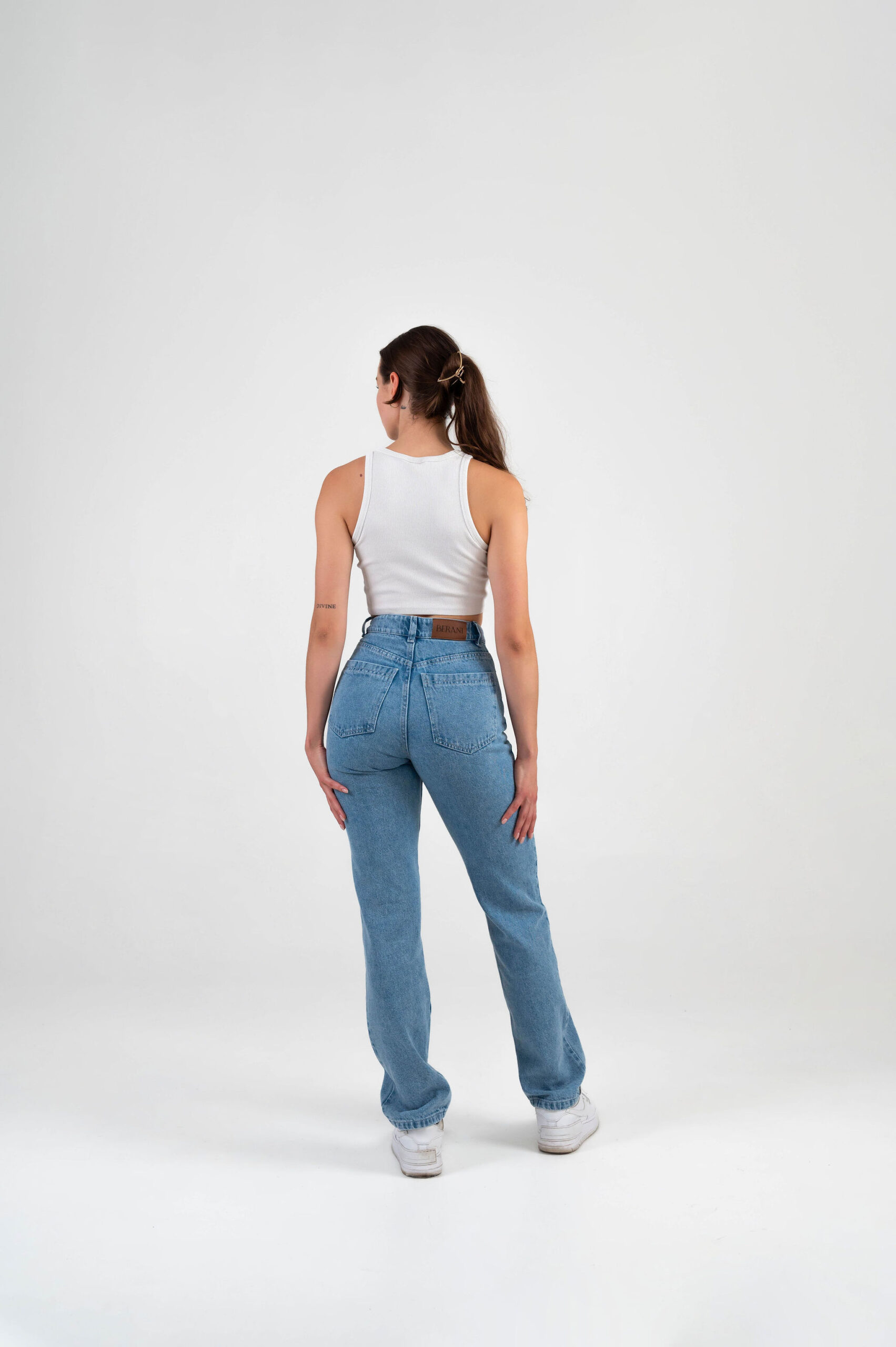 straight jeans blue beranistore