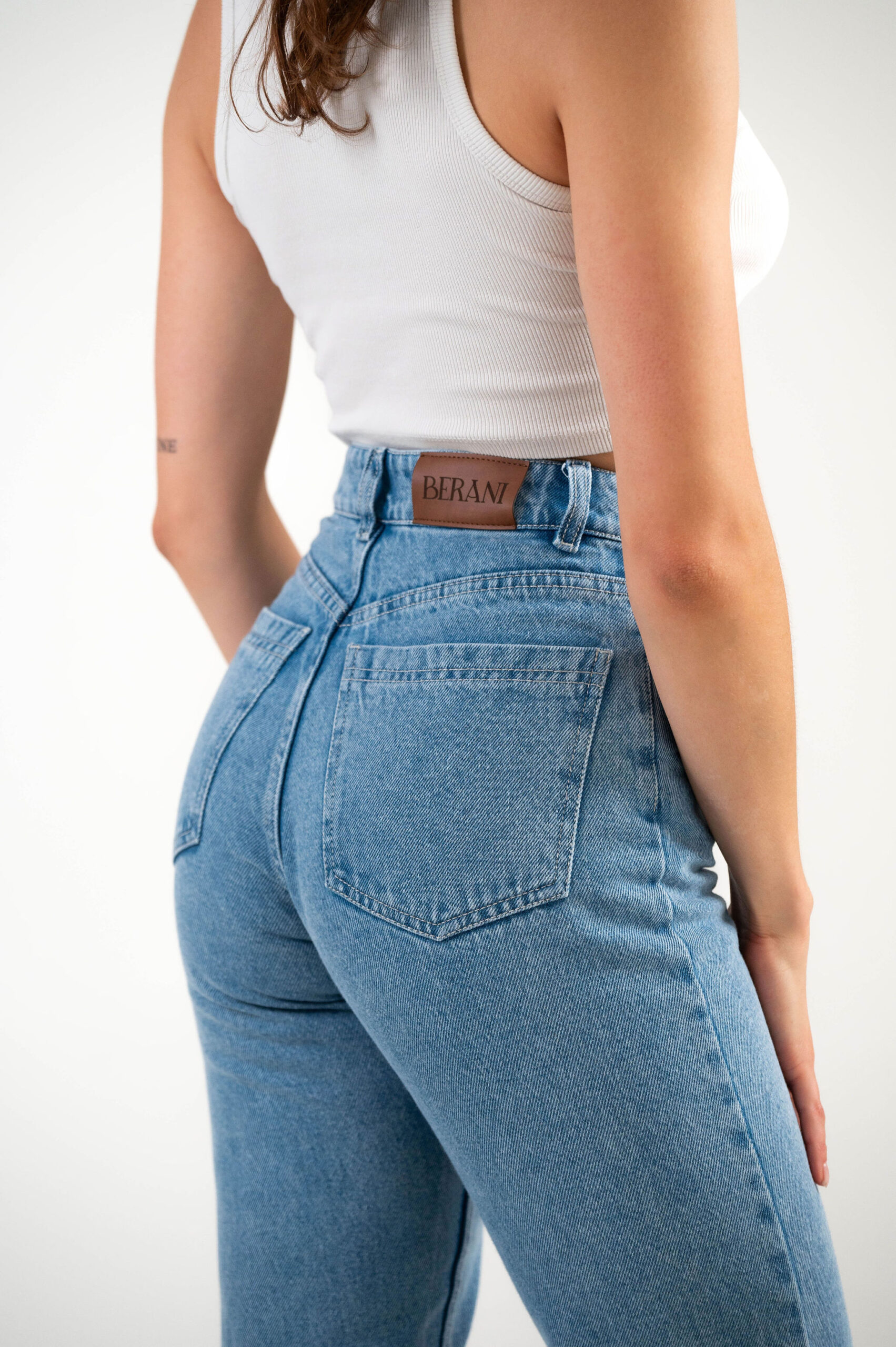 straight jeans blue beranistore