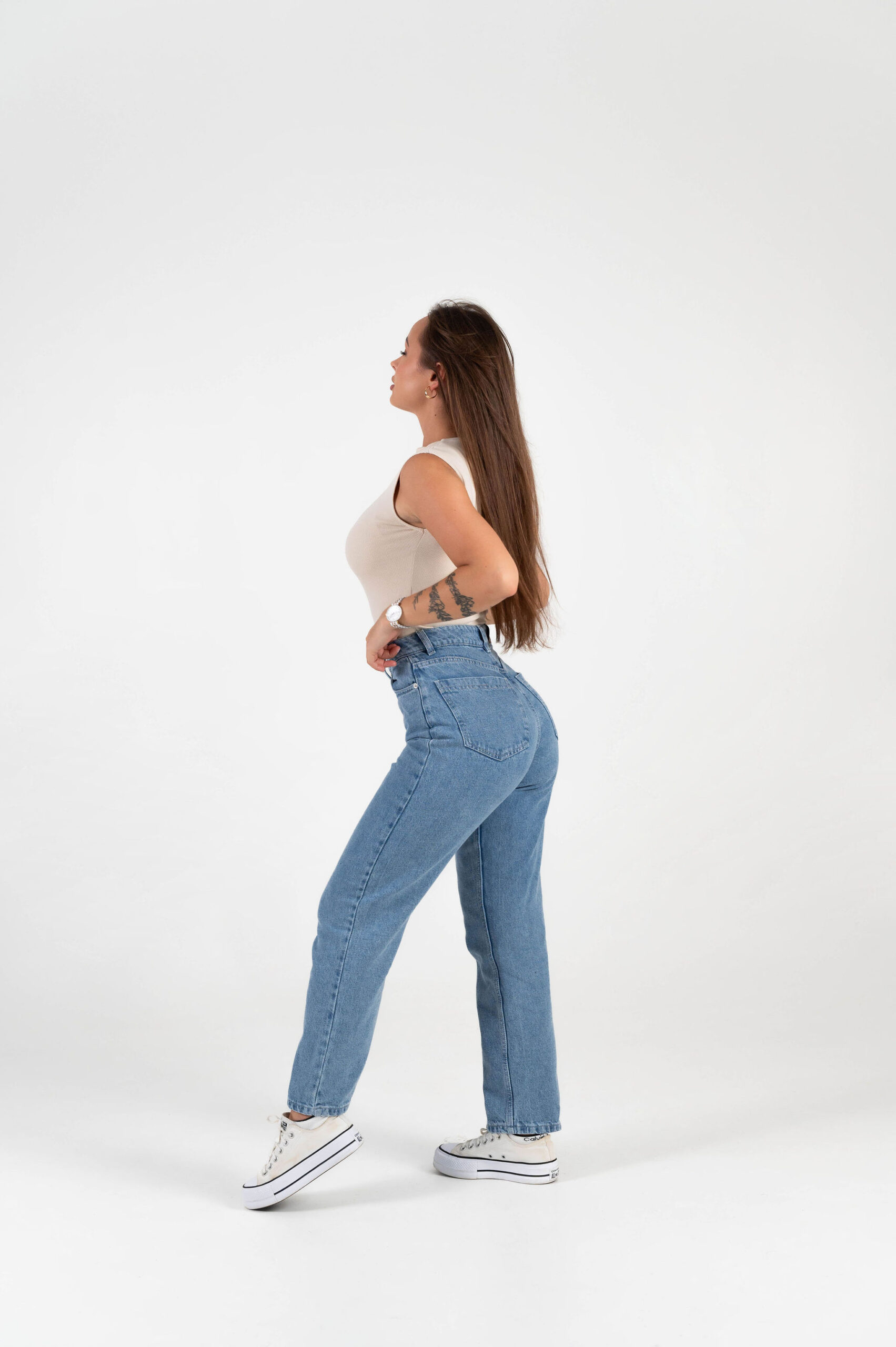 straight jeans blue beranistore