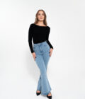 flare jeans blue