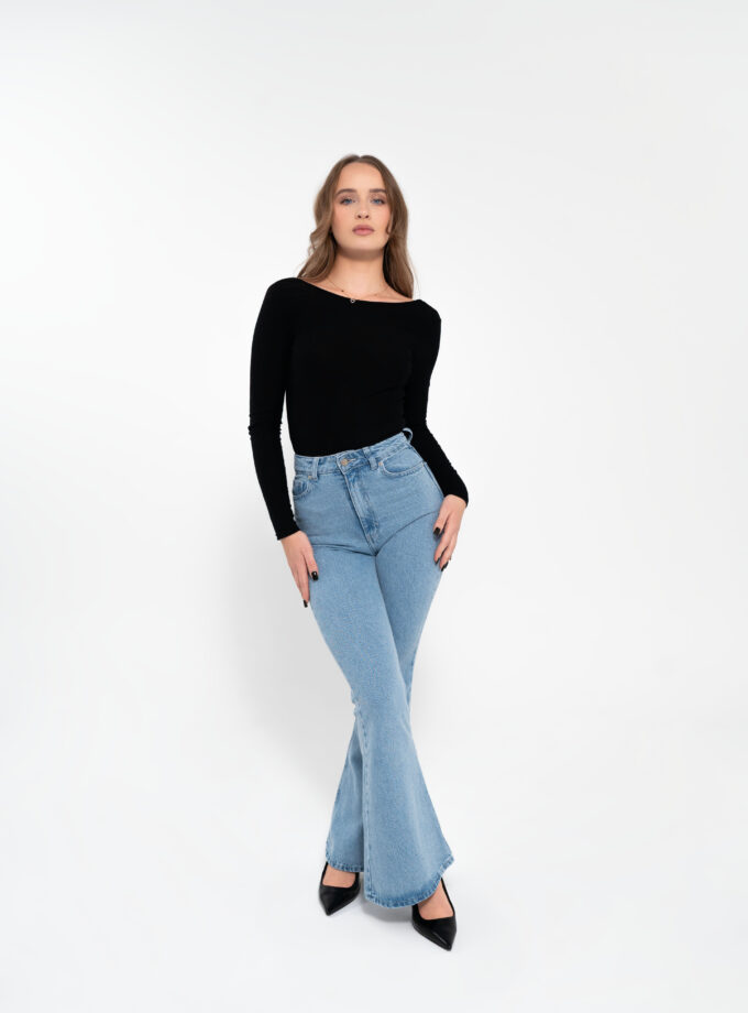 flare jeans blue