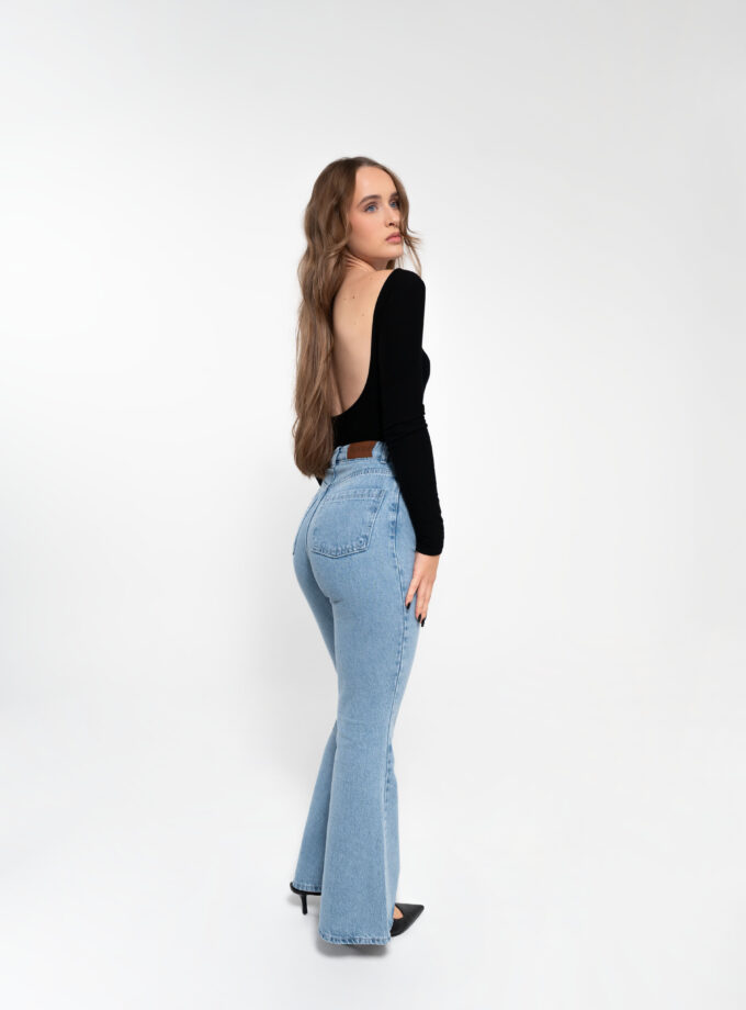 flare jeans blue