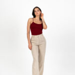 linen wide leg natural