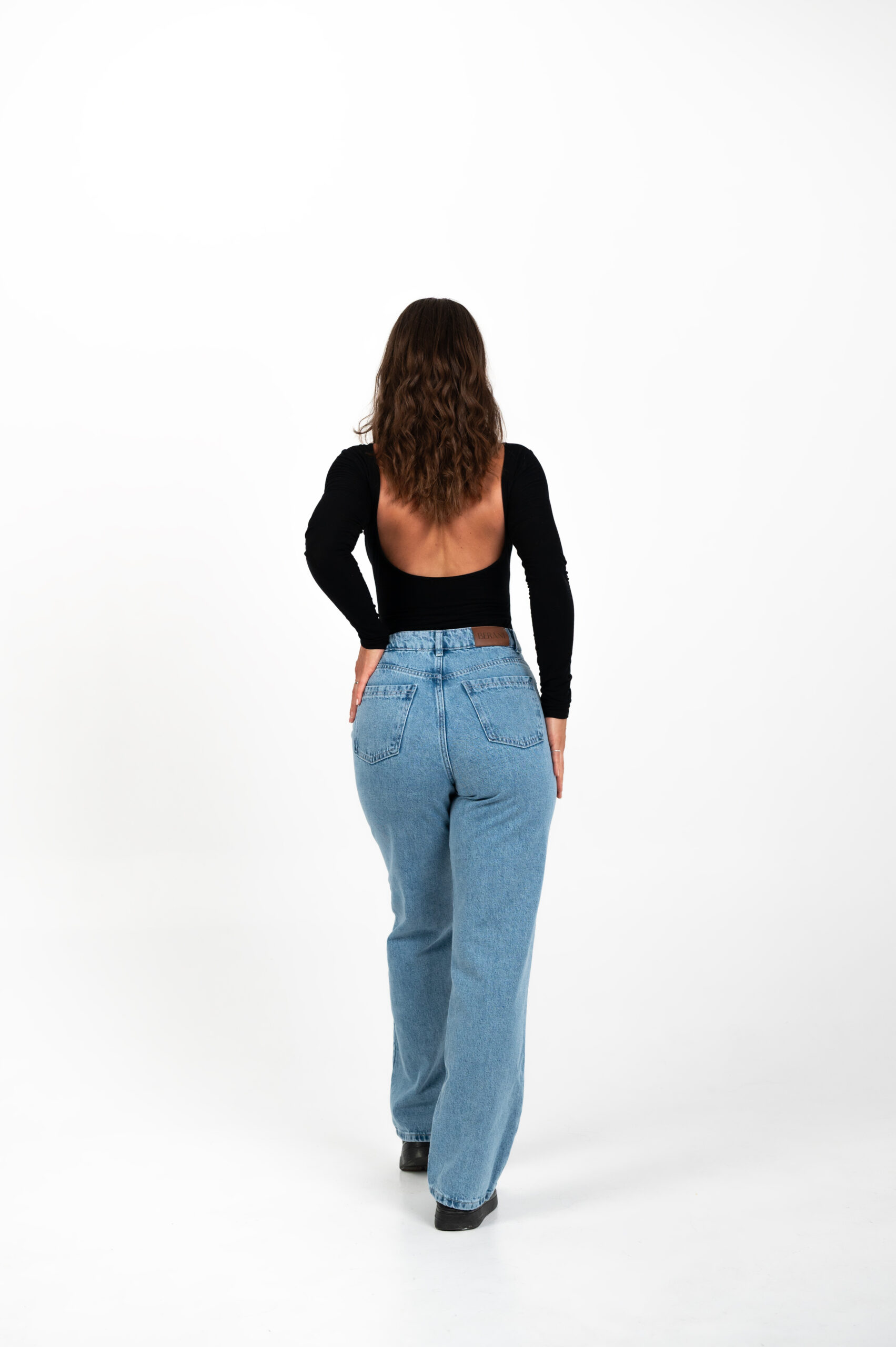 straight jeans blue