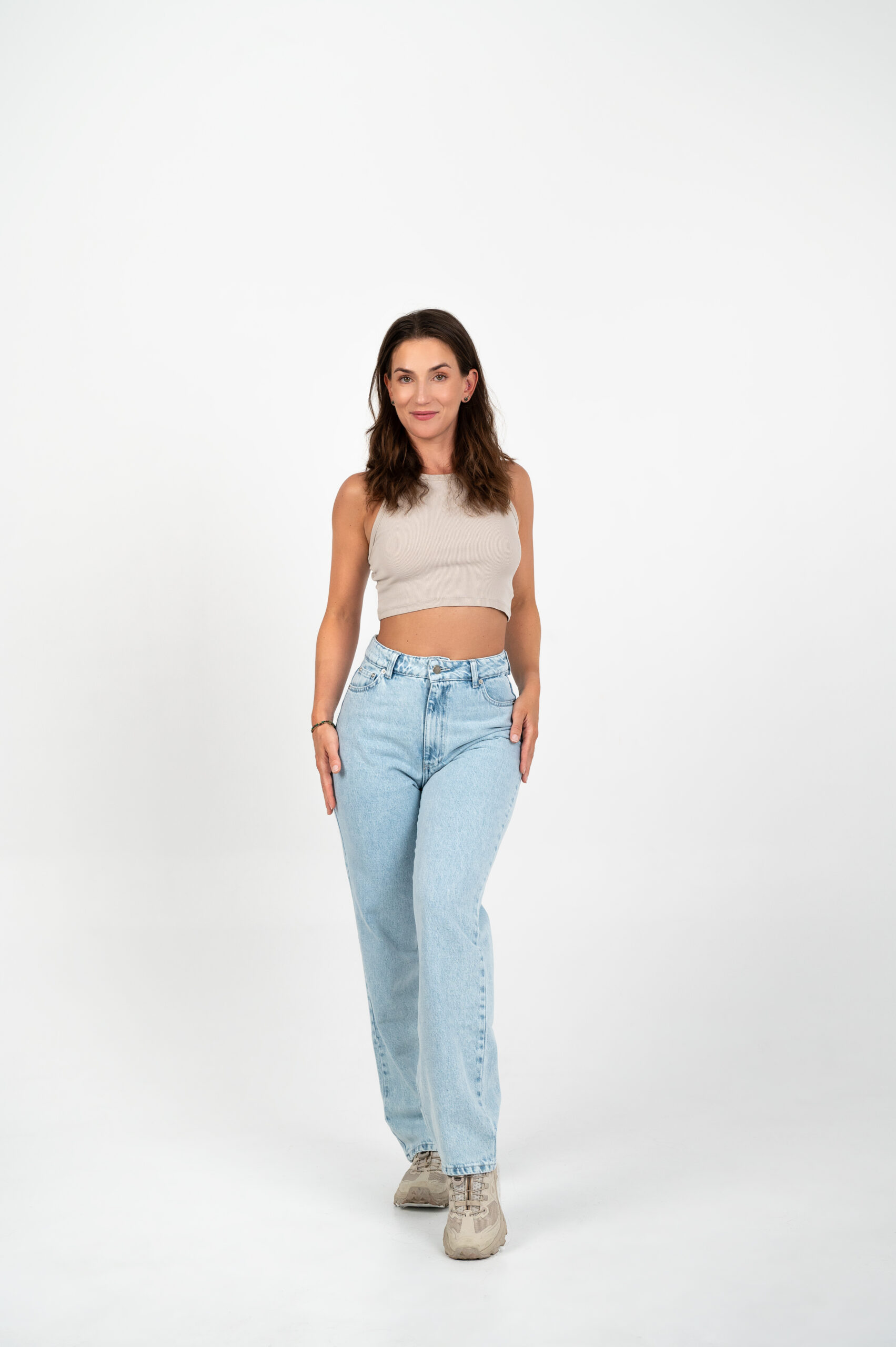 straight jeans light blue