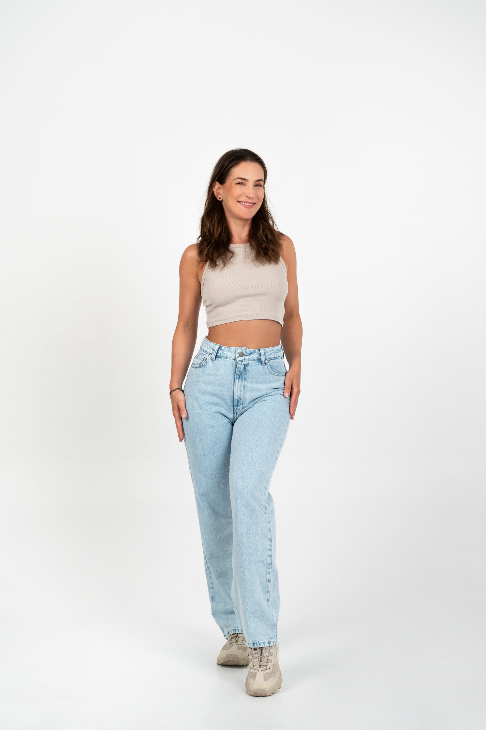 straight jeans light blue