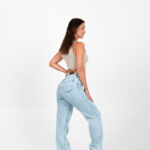 straight jeans light blue
