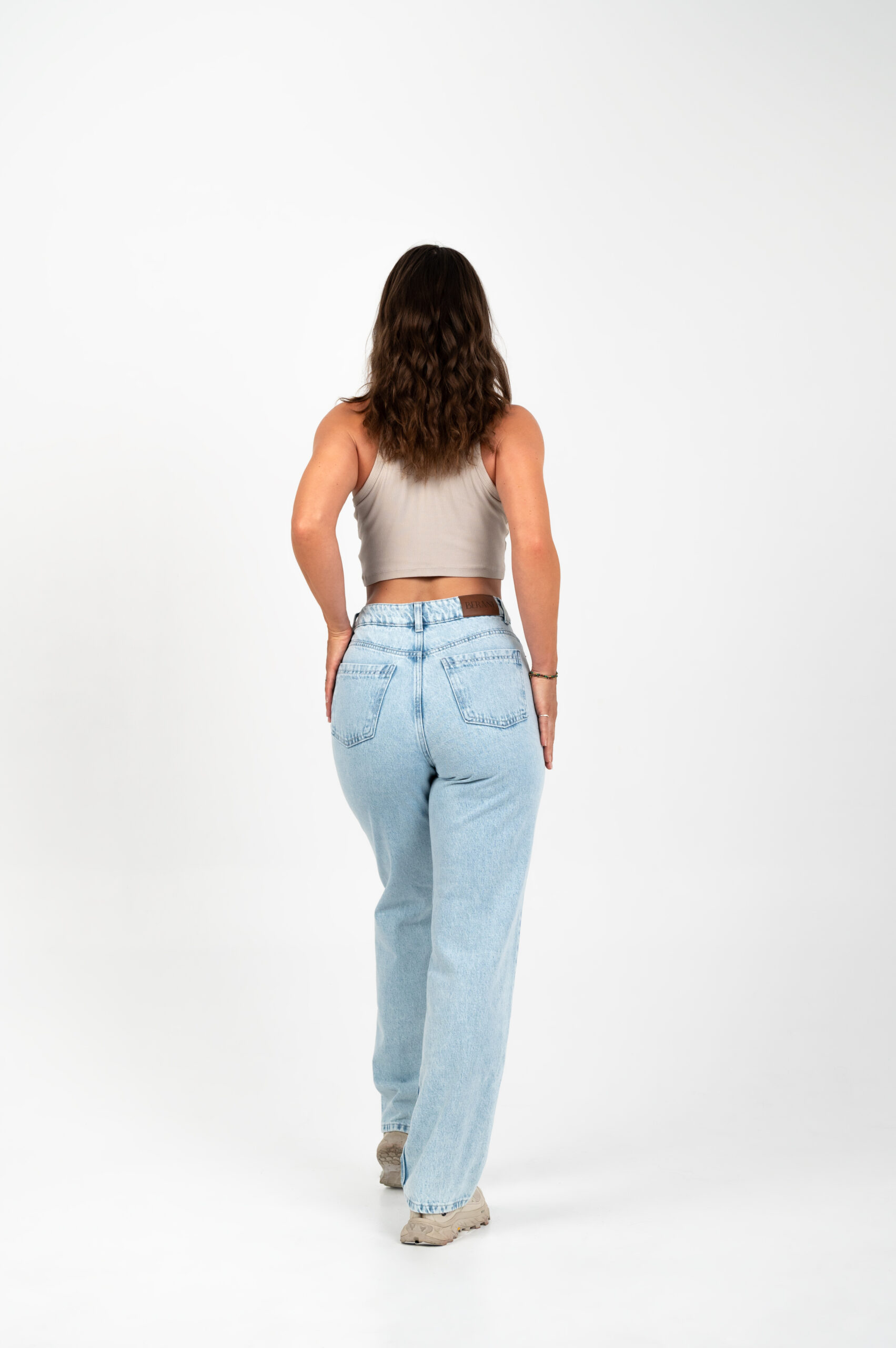 straight jeans light blue