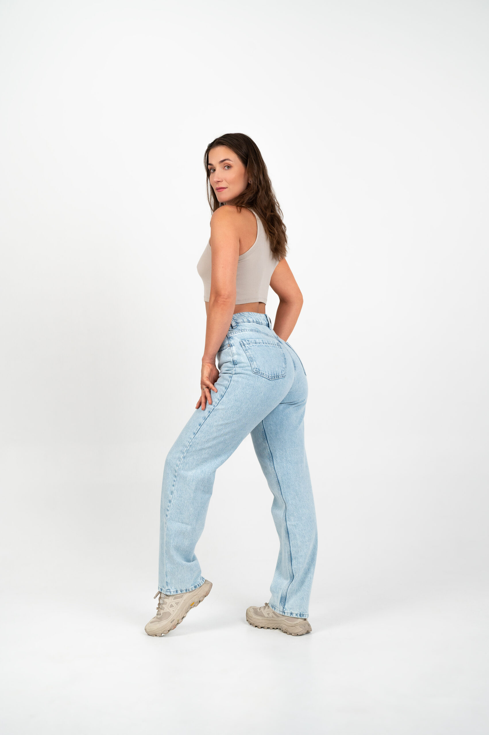 straight jeans light blue