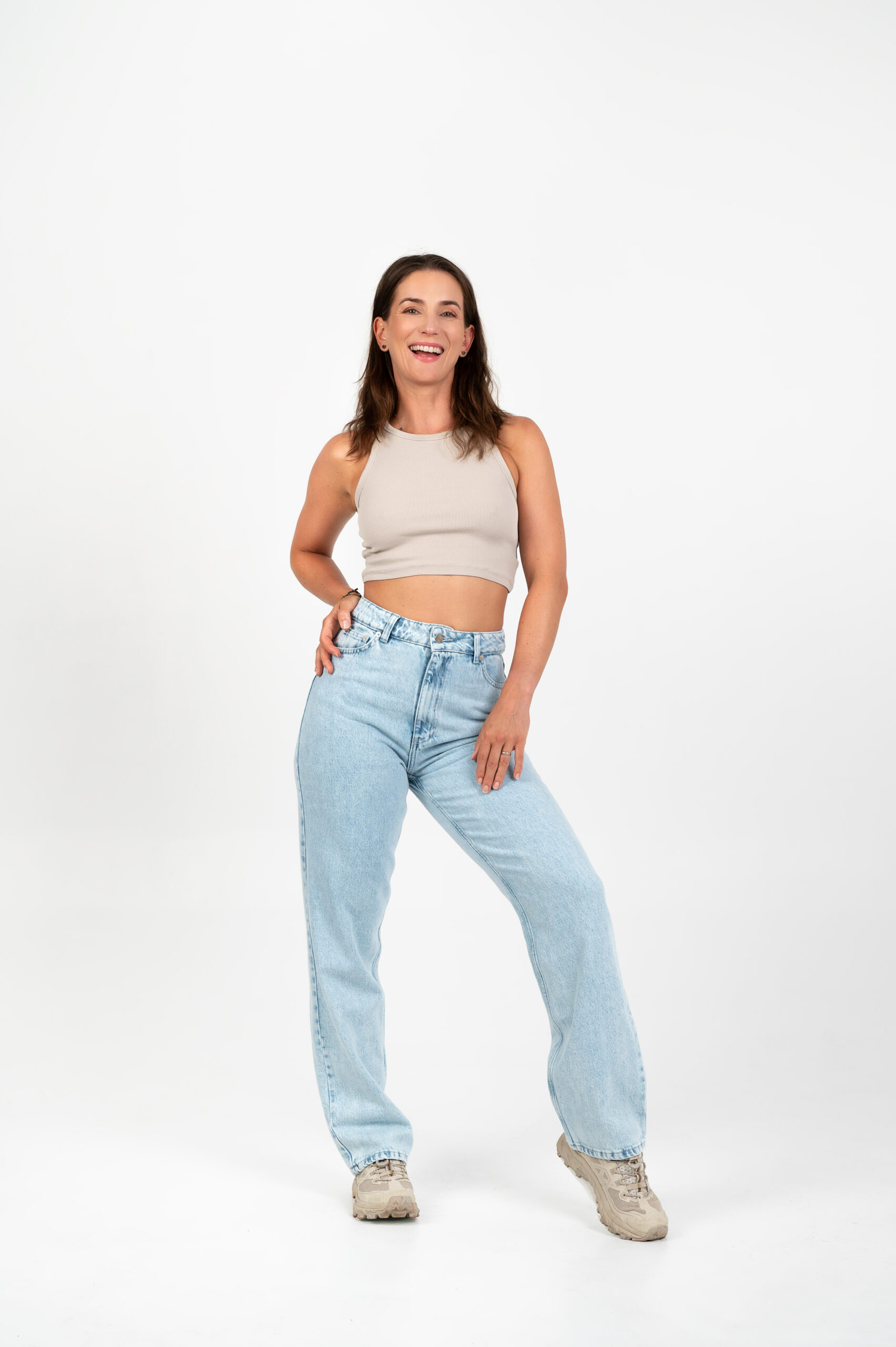straight jeans light blue